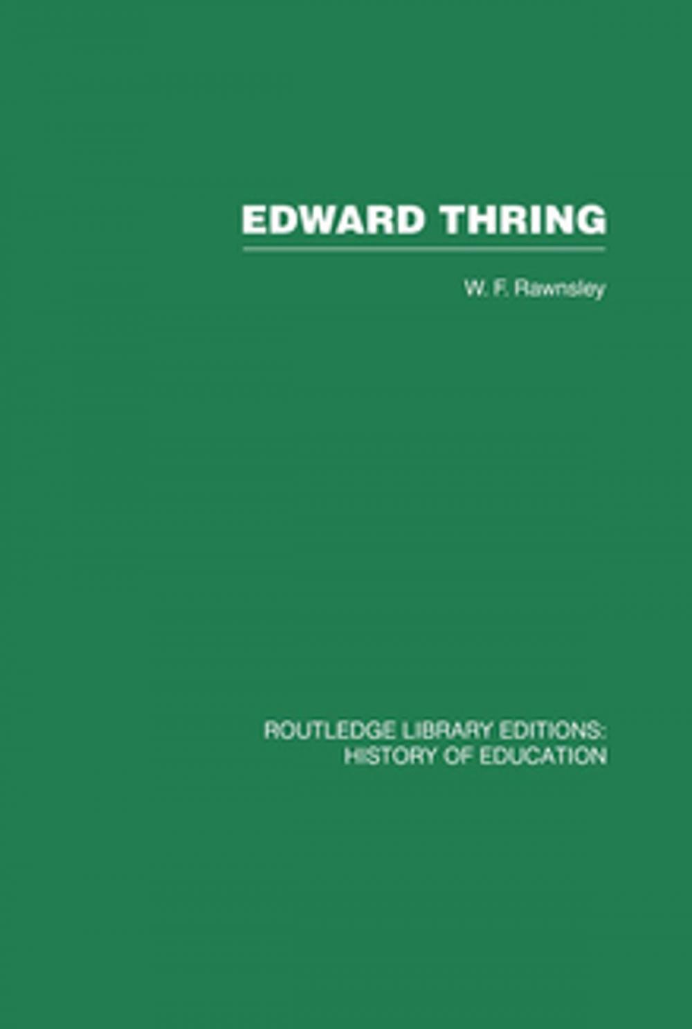 Big bigCover of Edward Thring