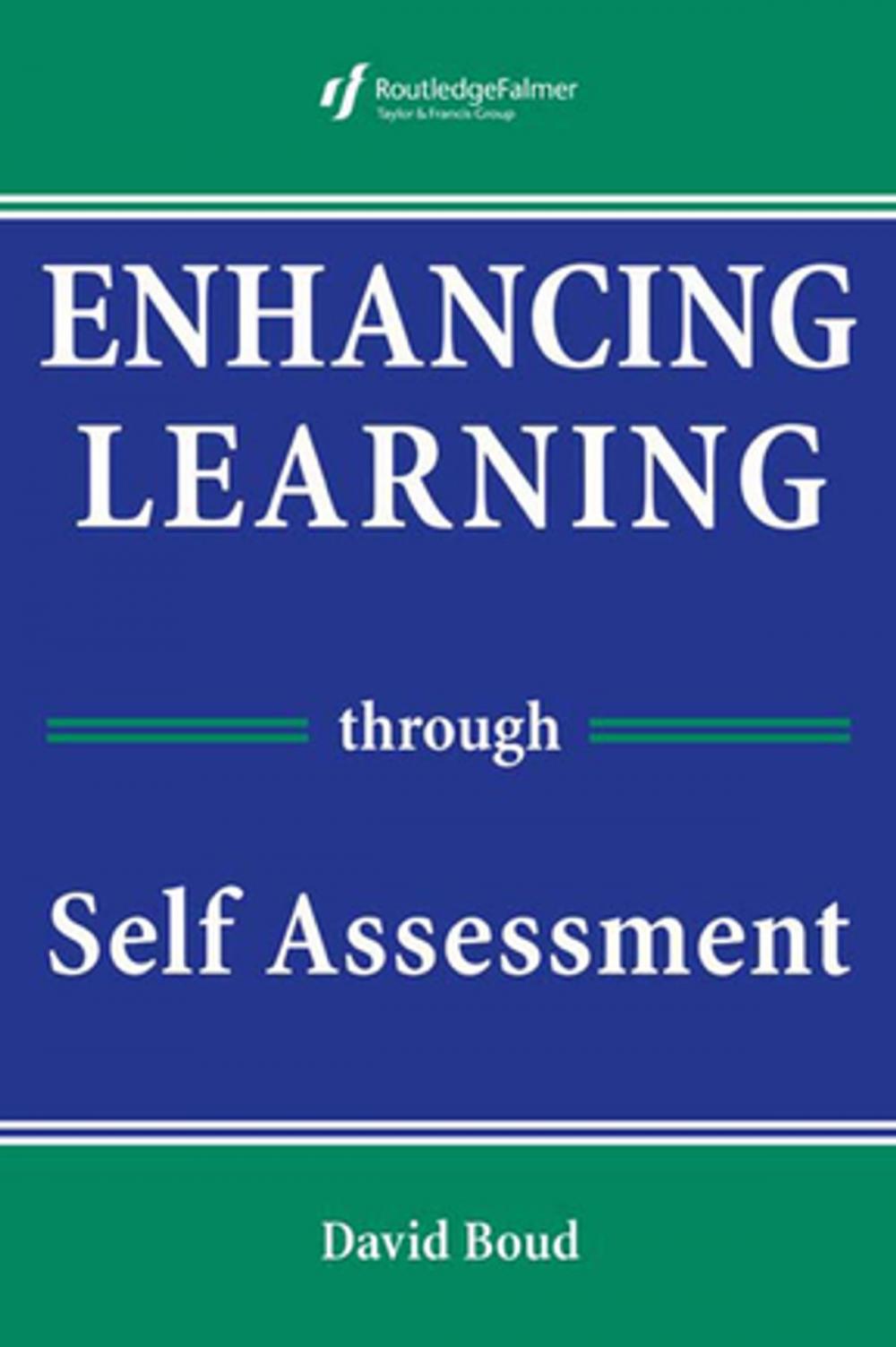 Big bigCover of Enhancing Learning Through Self-assessment