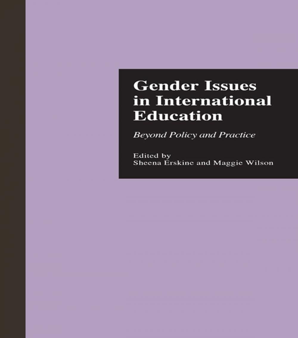 Big bigCover of Gender Issues in International Education