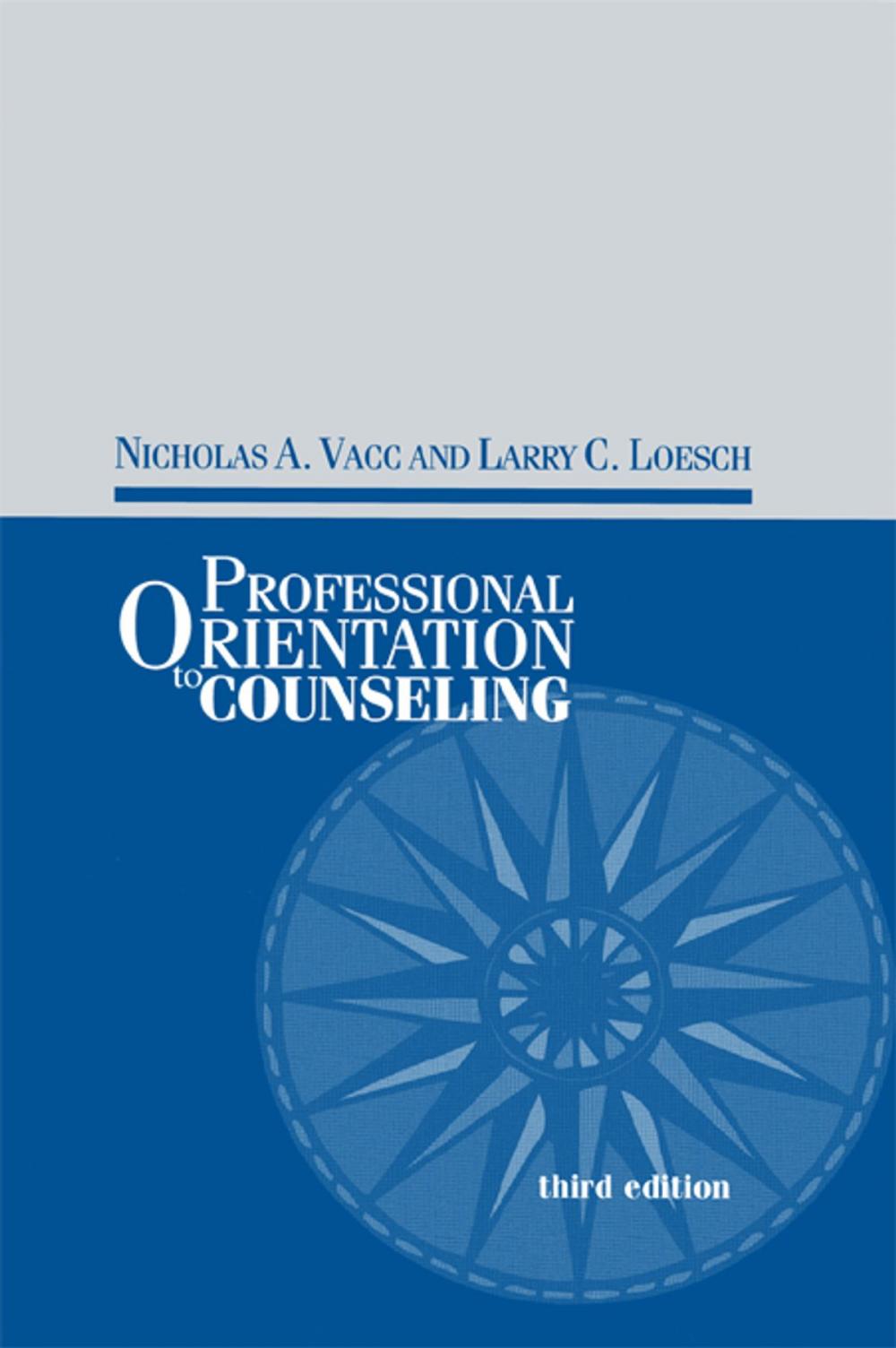 Big bigCover of Professional Orientation to Counseling