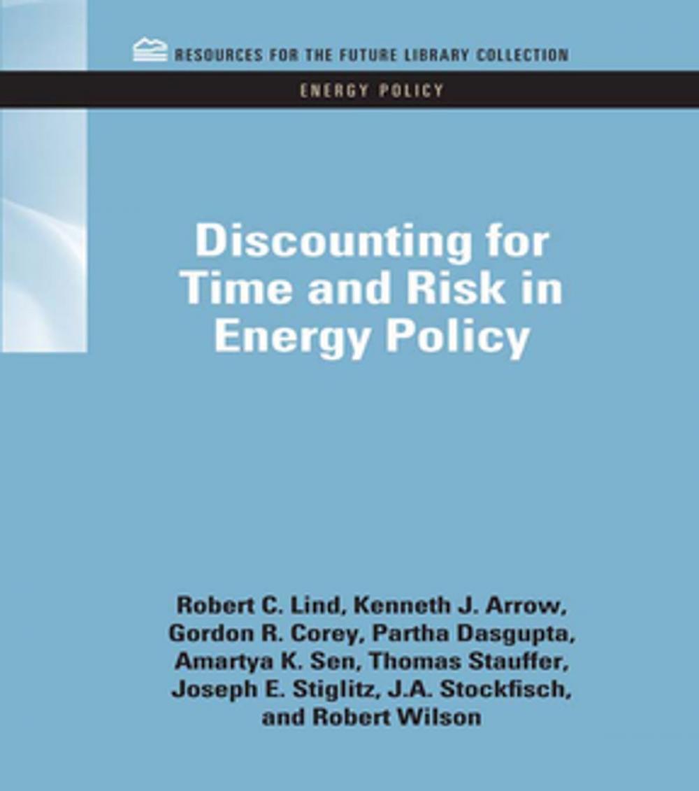 Big bigCover of Discounting for Time and Risk in Energy Policy