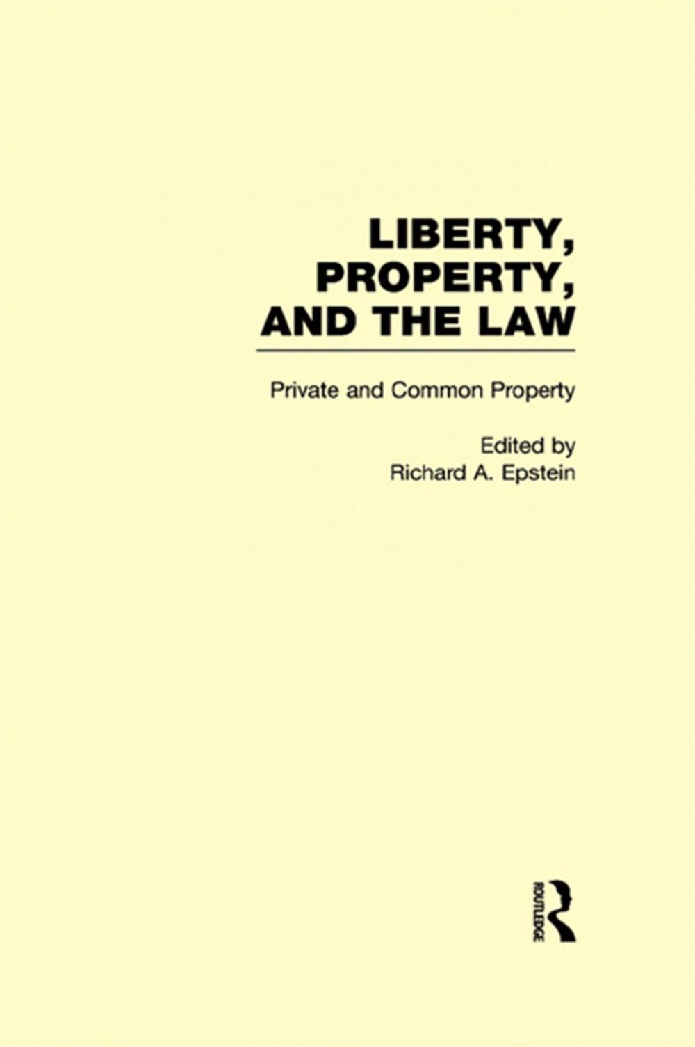 Big bigCover of Private and Common Property