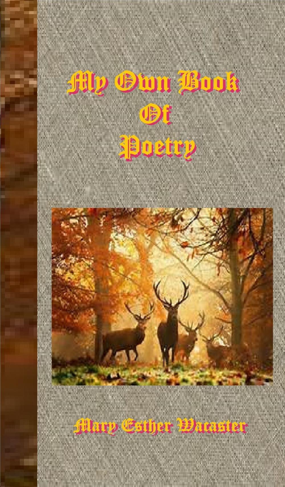 Big bigCover of My Own Book of Poetry, Volume 1