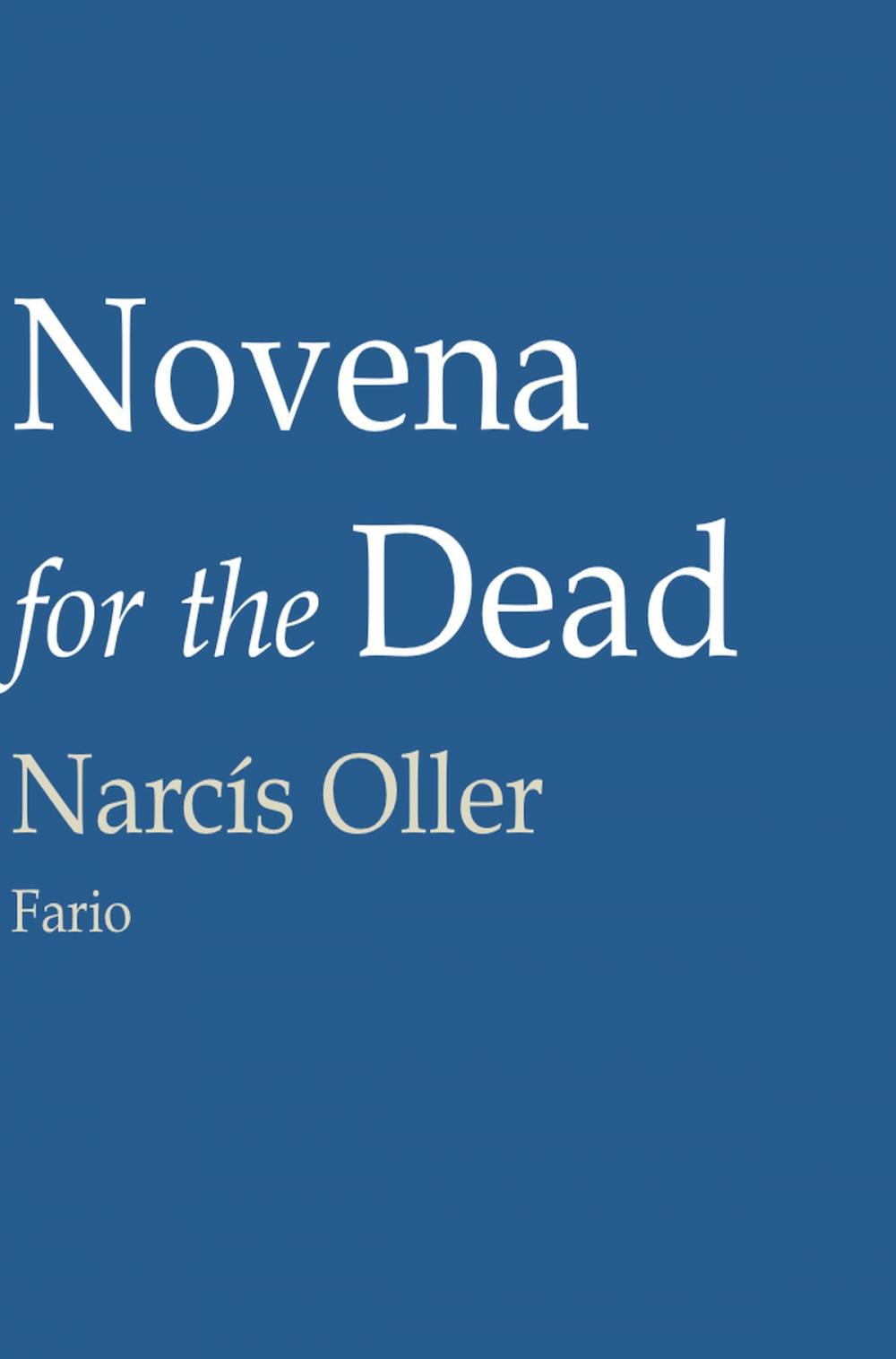 Big bigCover of Novena for the Dead