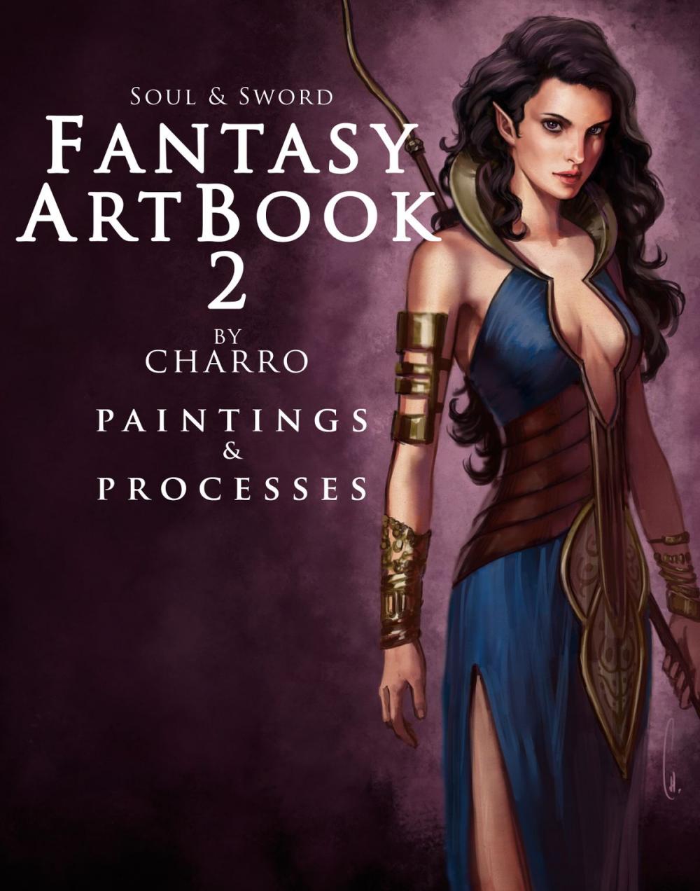 Big bigCover of Fantasy Art Book 2: Paintings & Processes