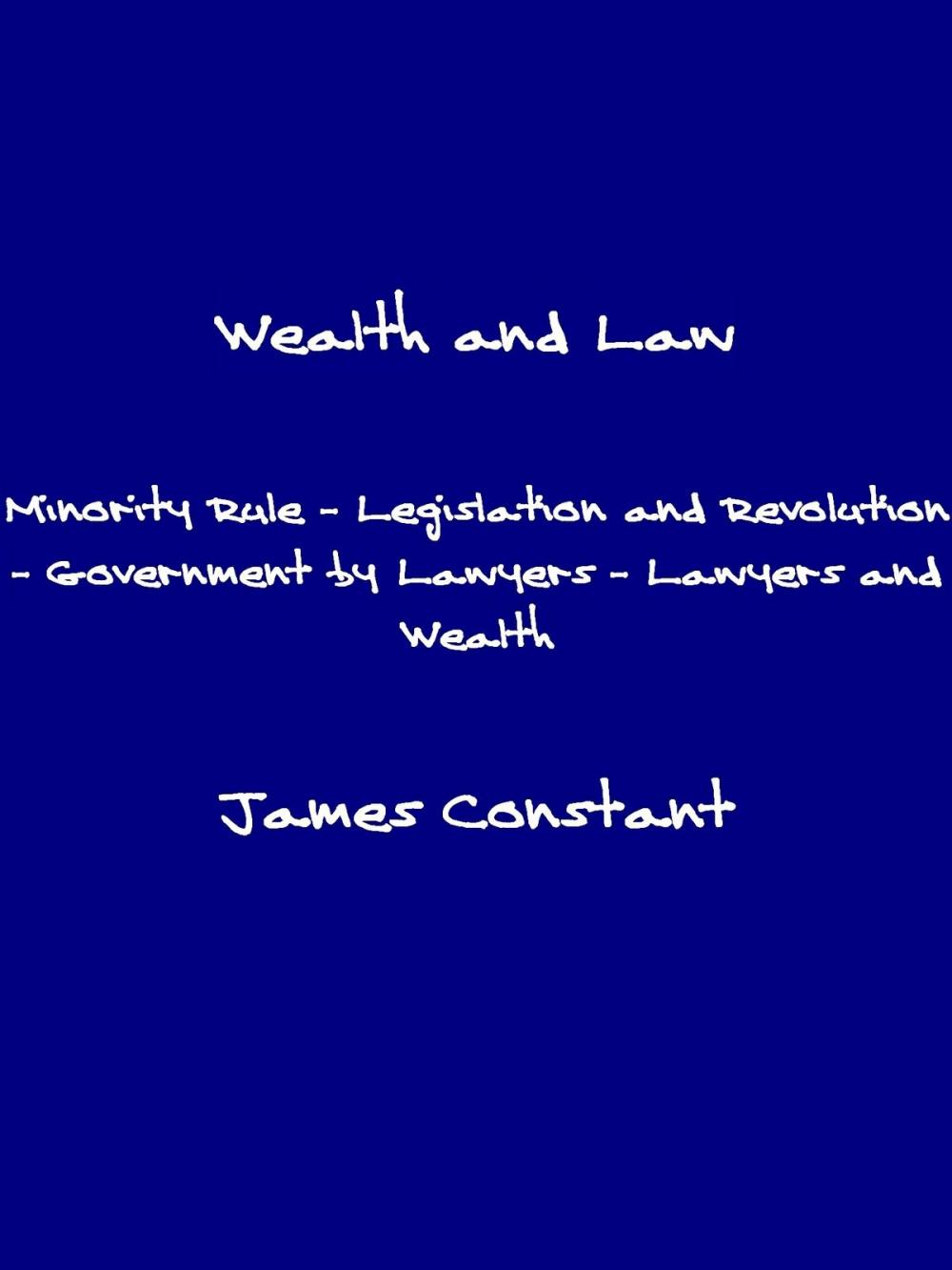 Big bigCover of Wealth and Law