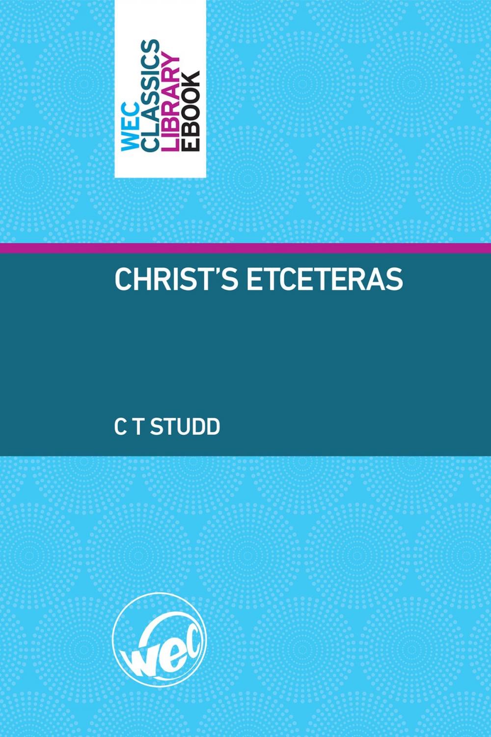Big bigCover of Christ's Etceteras
