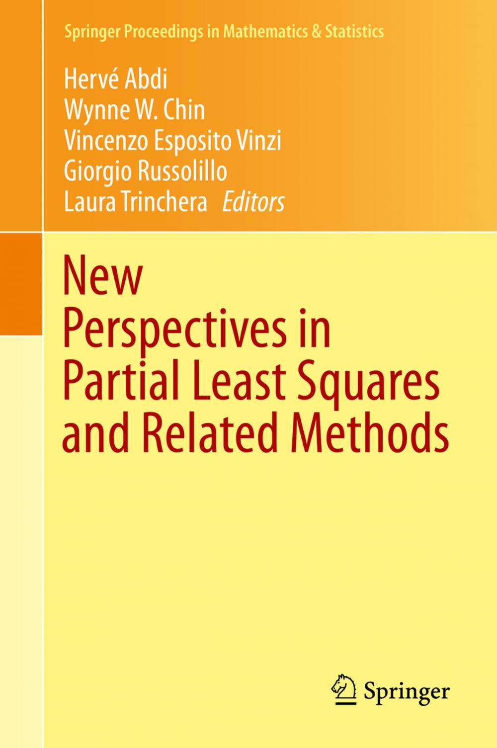 Big bigCover of New Perspectives in Partial Least Squares and Related Methods