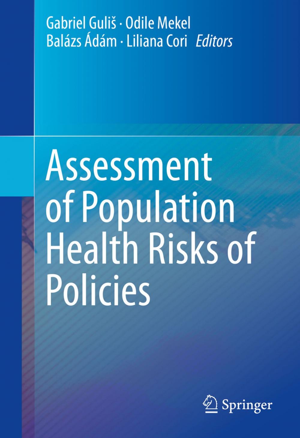 Big bigCover of Assessment of Population Health Risks of Policies