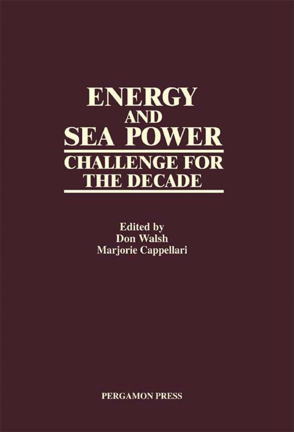 Big bigCover of Energy and Sea Power