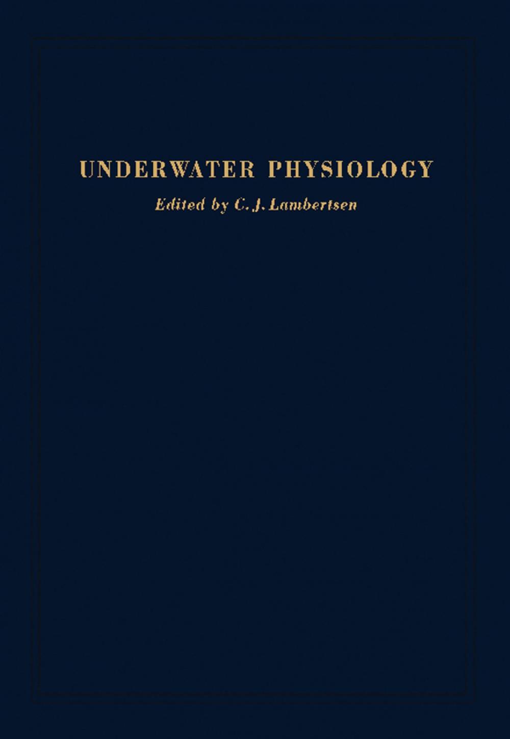 Big bigCover of Underwater Physiology