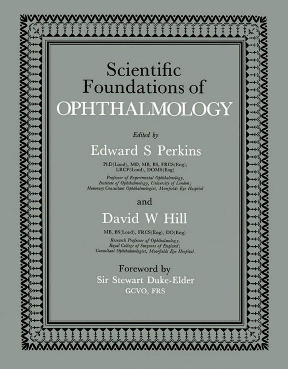 Big bigCover of Scientific Foundations of Ophthalmology