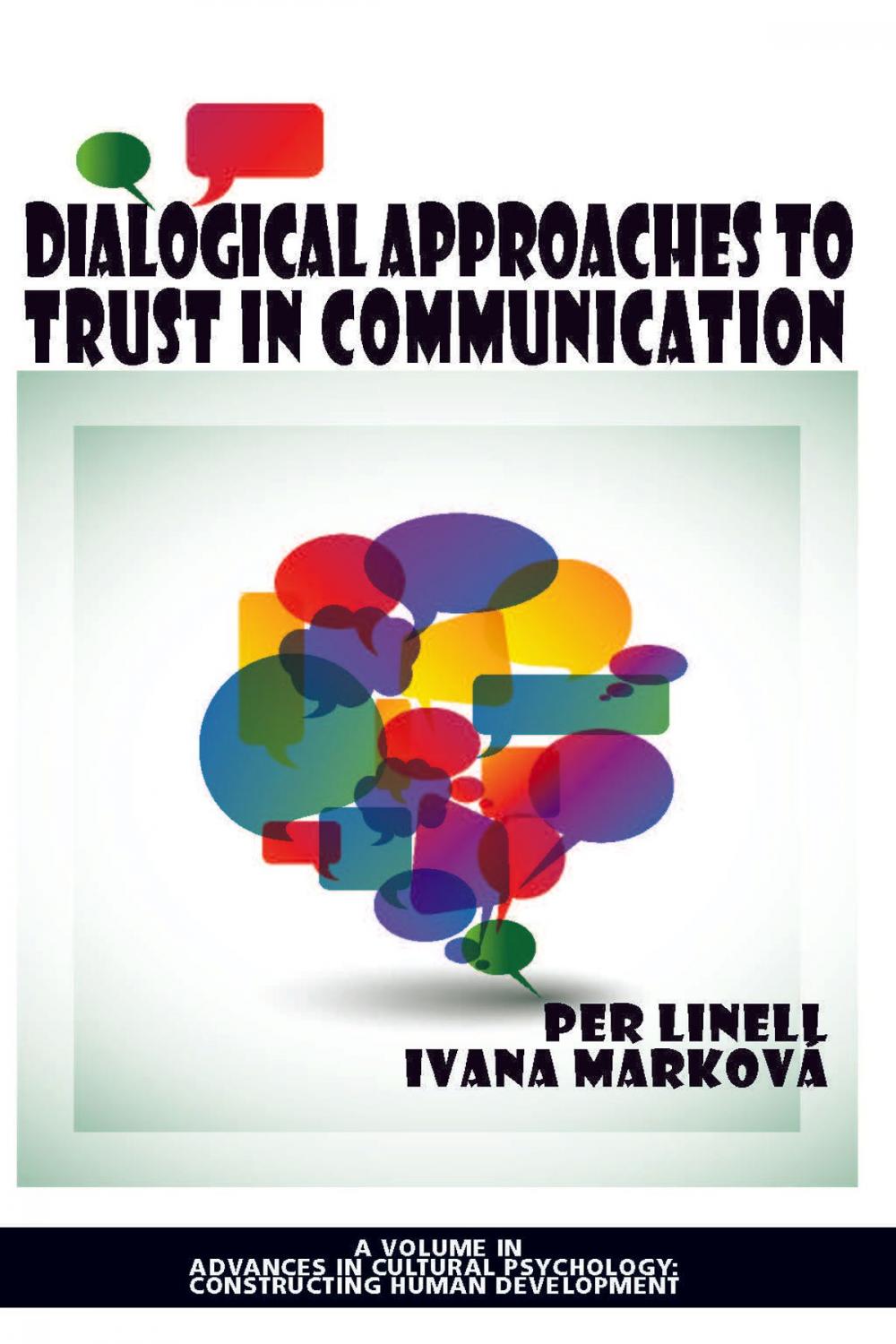 Big bigCover of Dialogical Approaches to Trust in Communication
