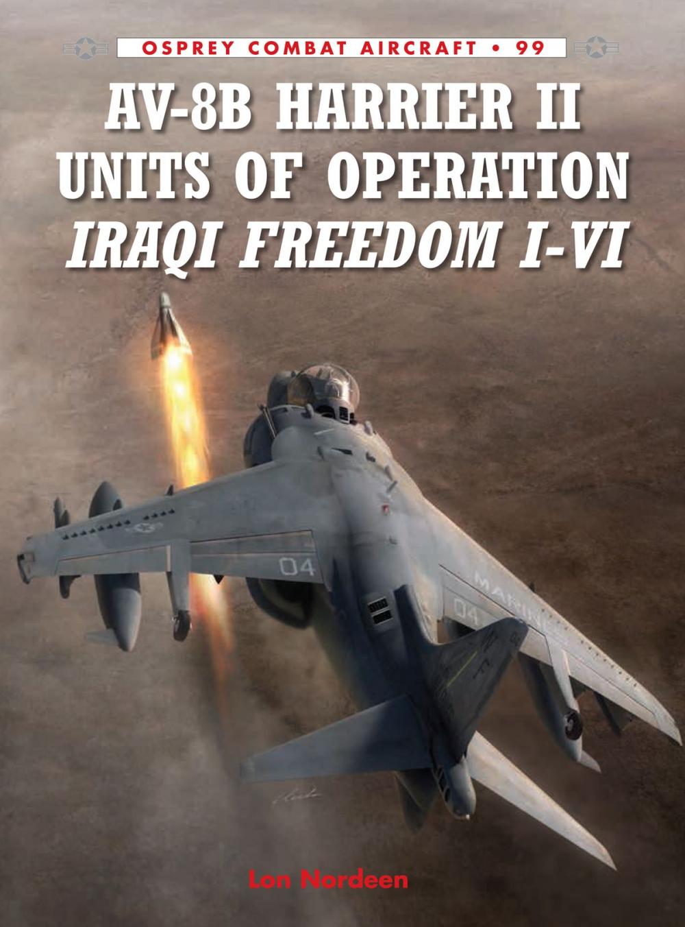 Big bigCover of AV-8B Harrier II Units of Operation Iraqi Freedom I-VI