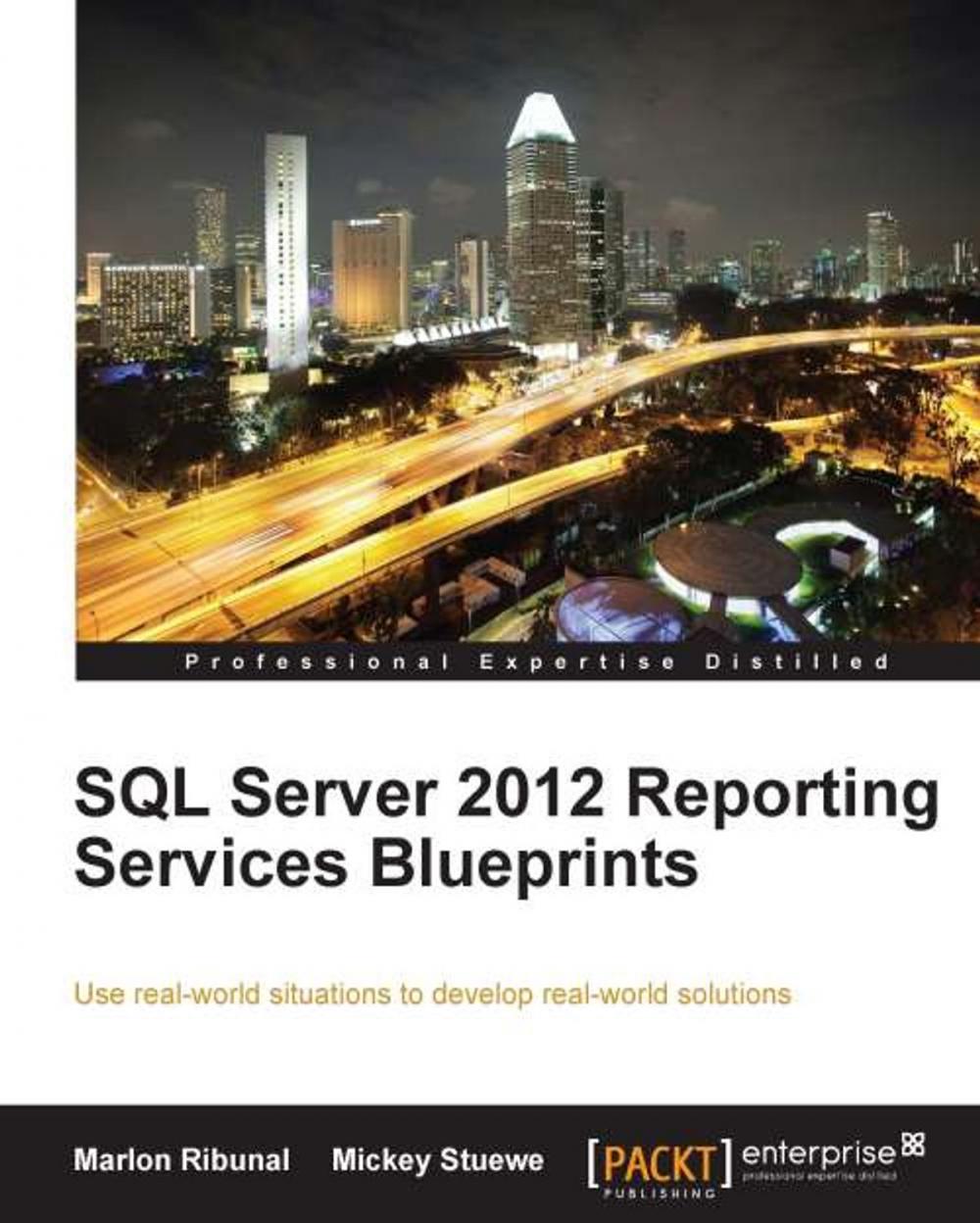 Big bigCover of SQL Server 2012 Reporting Services Blueprints