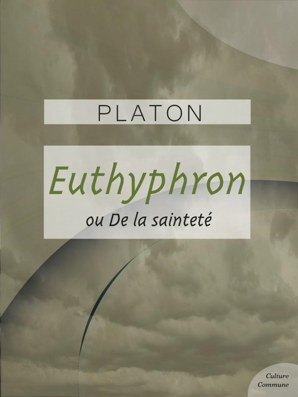 Big bigCover of Euthyphron