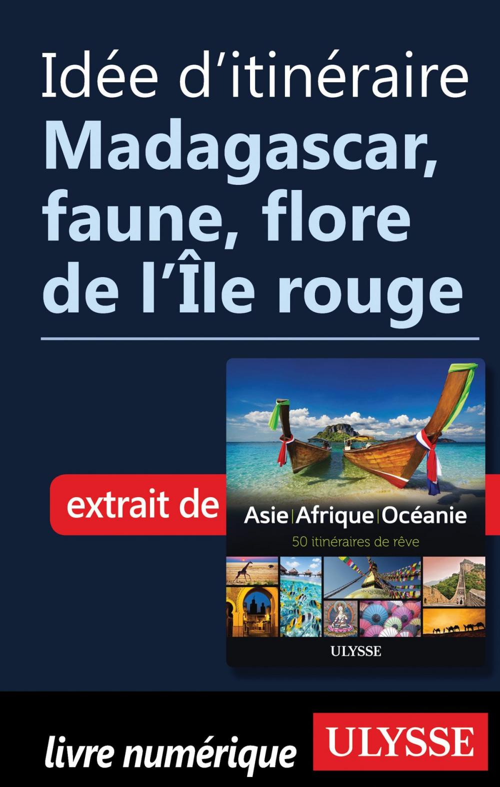 Big bigCover of Idée d'itinéraire - Madagascar, faune, flore de l’Île rouge 