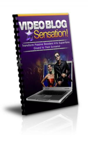 Cover of Video Blog Sensation