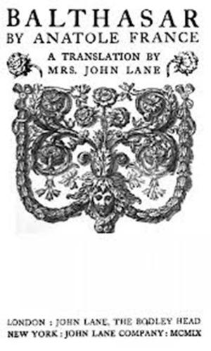 Cover of the book Balthasar by Sir John Franklin