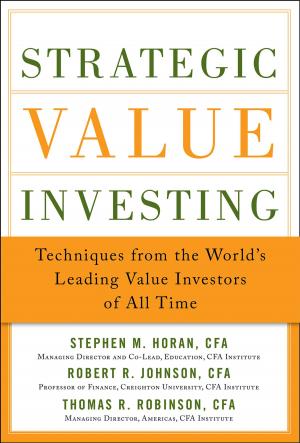 Cover of the book Strategic Value Investing: Practical Techniques of Leading Value Investors by Otared Haidar