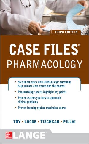 Book cover of Case Files Pharmacology, Third Edition