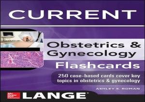 Cover of Lange CURRENT Obstetrics and Gynecology Flashcards