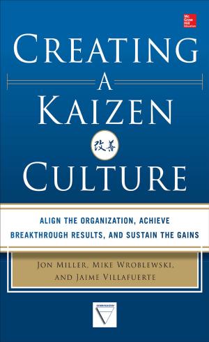 Cover of the book Creating a Kaizen Culture: Align the Organization, Achieve Breakthrough Results, and Sustain the Gains by L.J. Rittenhouse