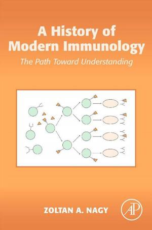 Cover of the book A History of Modern Immunology by Ilpo Koskinen, Thomas Binder, Johan Redstrom, Stephan Wensveen, John Zimmerman