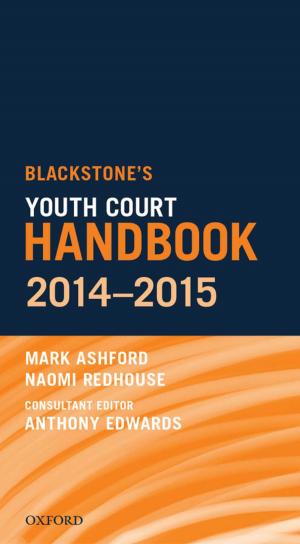 Book cover of Blackstone's Youth Court Handbook 2014-2015