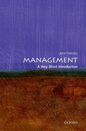 Book cover of Management: A Very Short Introduction