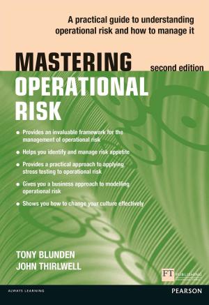 Cover of the book Mastering Operational Risk by Emma Sargent, Tim Fearon