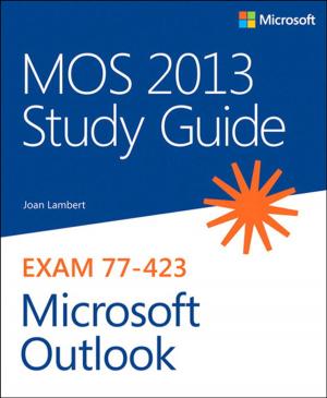 Cover of MOS 2013 Study Guide for Microsoft Outlook