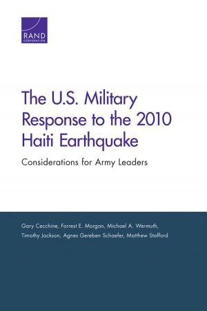 Cover of The U.S. Military Response to the 2010 Haiti Earthquake