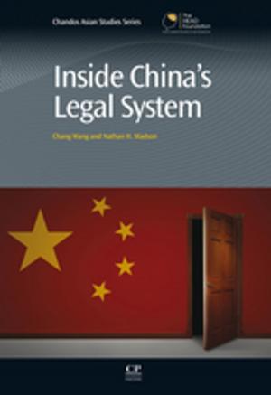Cover of the book Inside China's Legal System by Eric Quinton
