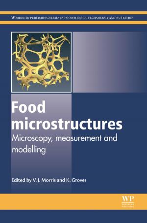 Cover of the book Food Microstructures by Zhuo Zhuang, Zhanli Liu, Yinan Cui