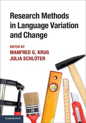 Cover of the book Research Methods in Language Variation and Change by Simon Vaughan