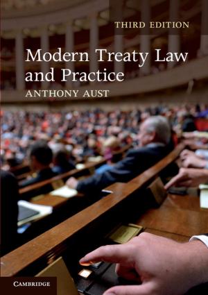 Cover of the book Modern Treaty Law and Practice by Simon C. Parker