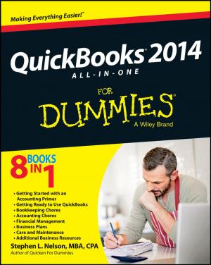 Cover of QuickBooks 2014 All-in-One For Dummies