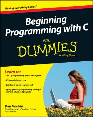 Cover of the book Beginning Programming with C For Dummies by Jan De Spiegeleer, Wim Schoutens, Cynthia Van Hulle
