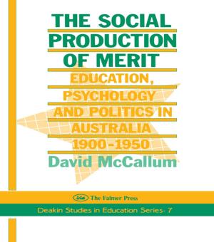 Cover of the book The Social Production Of Merit by Orin Kirshner