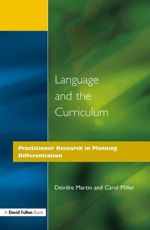 Cover of the book Language and the Curriculum by Rhiannon Morgan