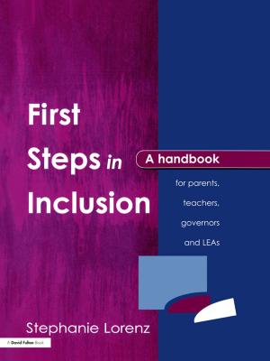 Cover of the book First Steps in Inclusion by Anna Llewellyn