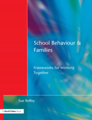 Cover of the book School Behaviour and Families by Kim McDonough, Pavel Trofimovich