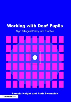 Book cover of Working with Deaf Children