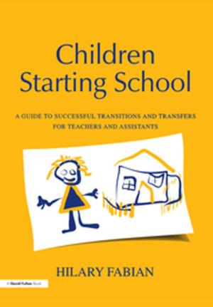 Cover of the book Children Starting School by Martin Cloonan