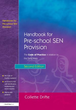 Cover of the book Handbook for Pre-School SEN Provision by Professor Colin Sumner, Colin Sumner