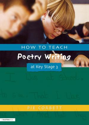 Book cover of How to Teach Poetry Writing at Key Stage 3