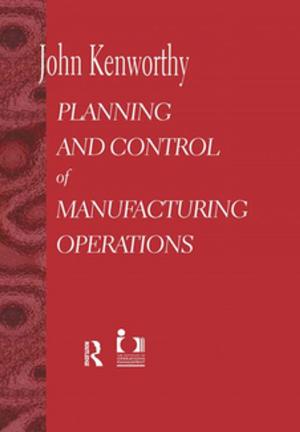 Cover of the book Planning and Control of Manufacturing Operations by George Engelhard Jr.