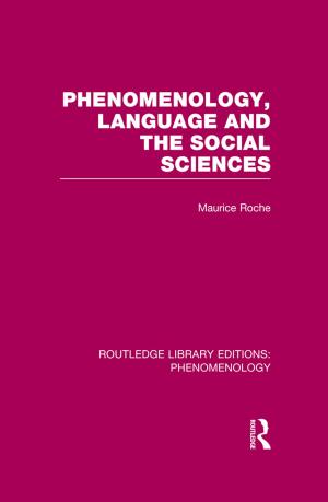 Cover of the book Phenomenology, Language and the Social Sciences by Peter Gould, Rodney White