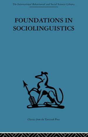 bigCover of the book Foundations in Sociolinguistics by 
